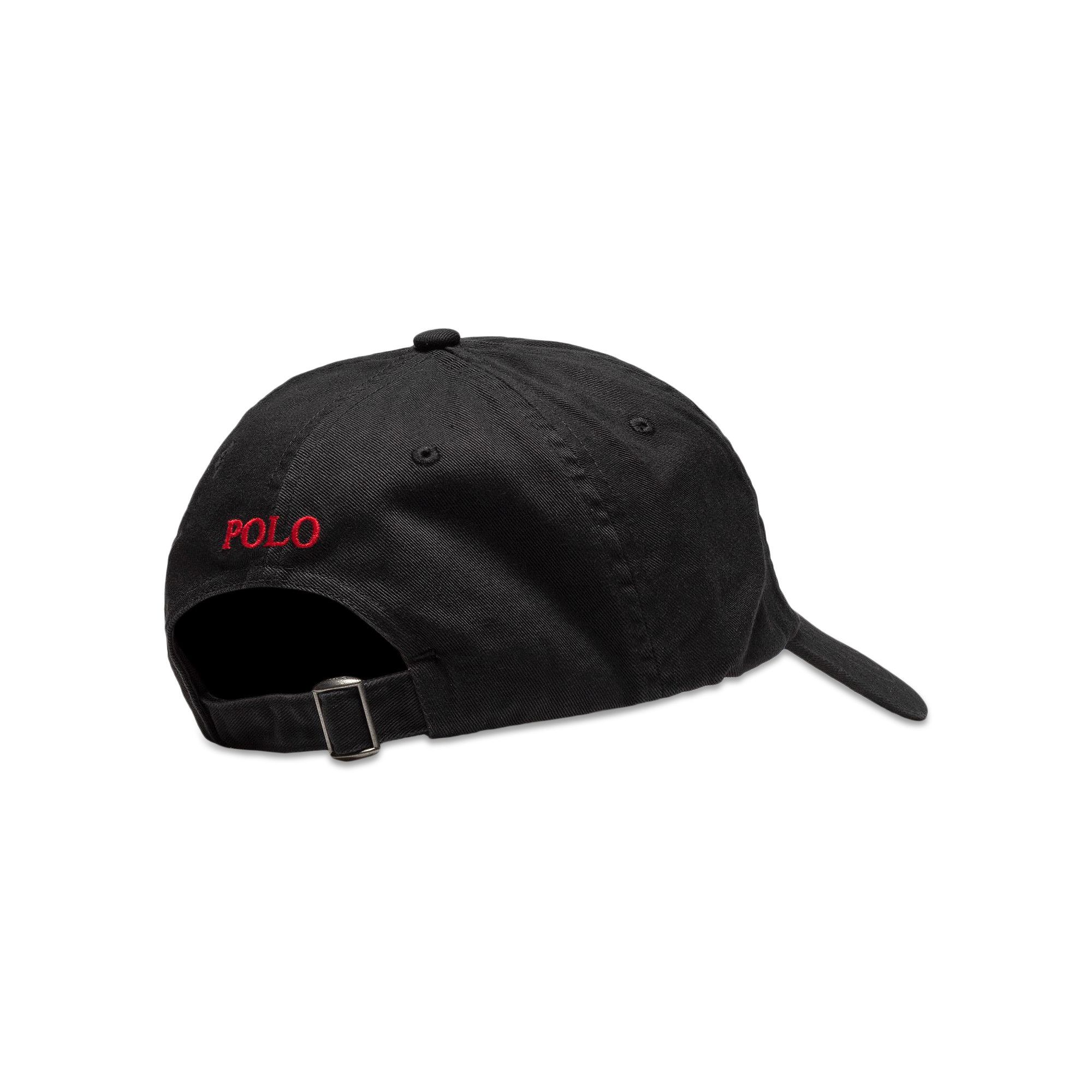 Polo ralph lauren cap black store