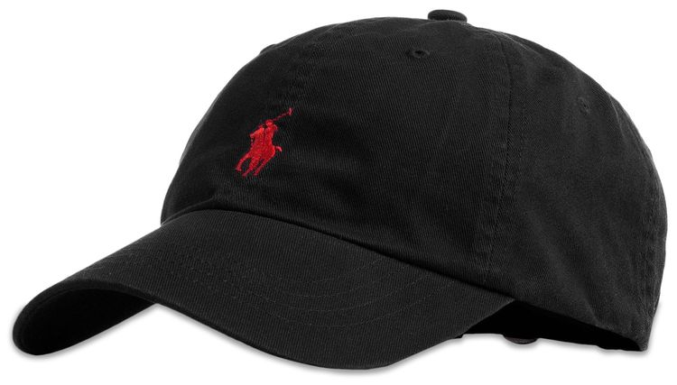 Polo Ralph Lauren Classic Sport Cap BlackRed
