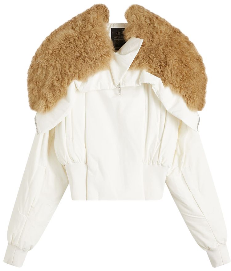 Moncler x Rick Owens Woven Alice Parka Milk