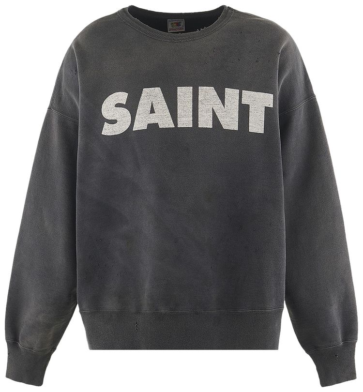 SAINT Mxxxxxx Saint Crew Sweatshirt Black