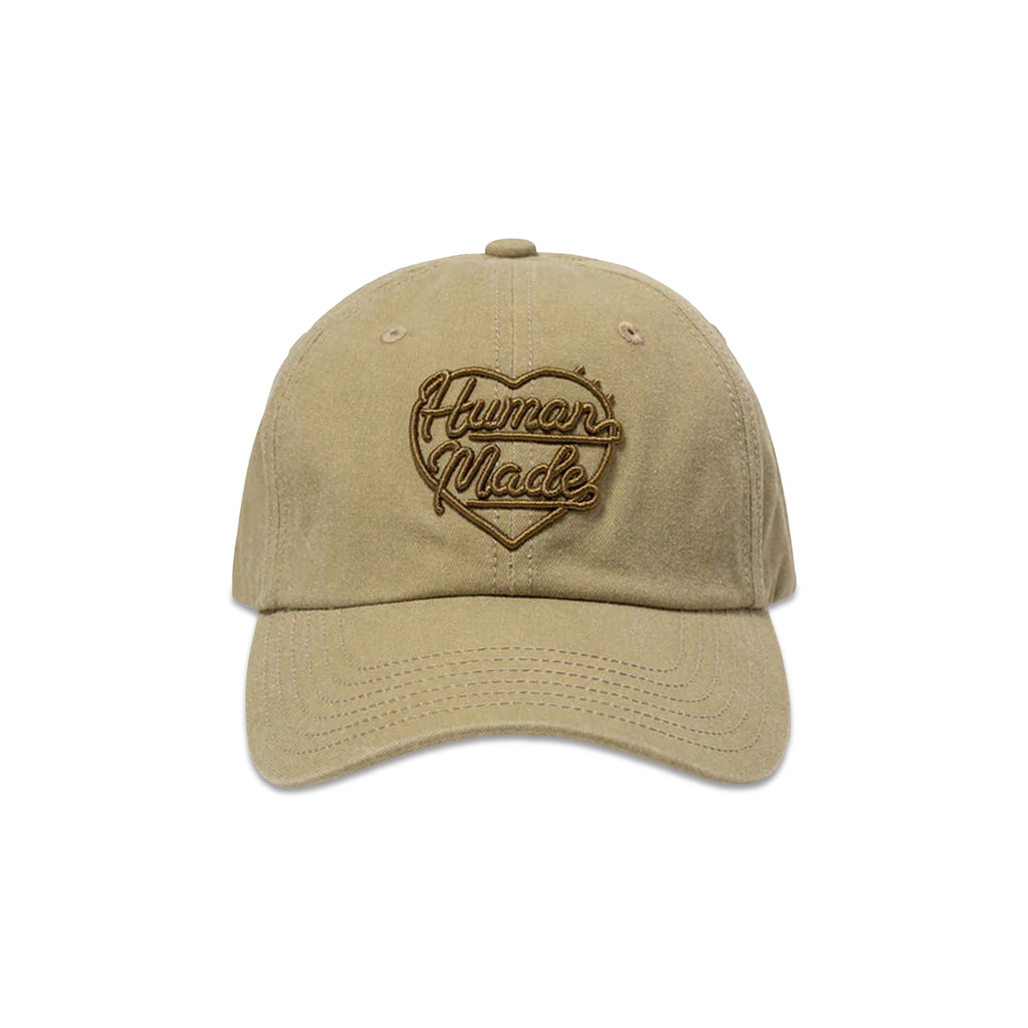 Buy Human Made 6 Panel Twill Cap #1 'Beige' - HM28GD027 BEIG | GOAT