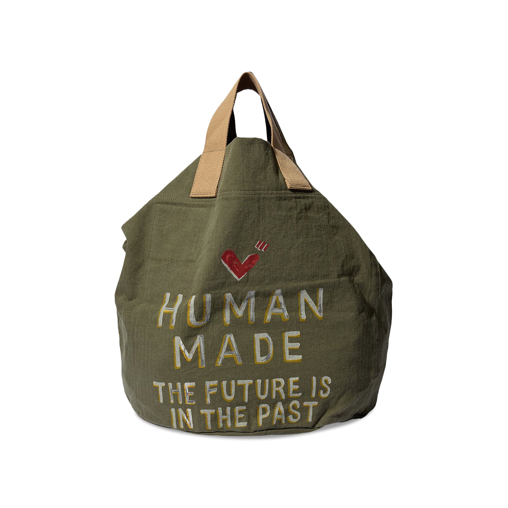 Buy Human Made Tote Bag 'Olive Drab' - HM28GD013 OLIV | GOAT