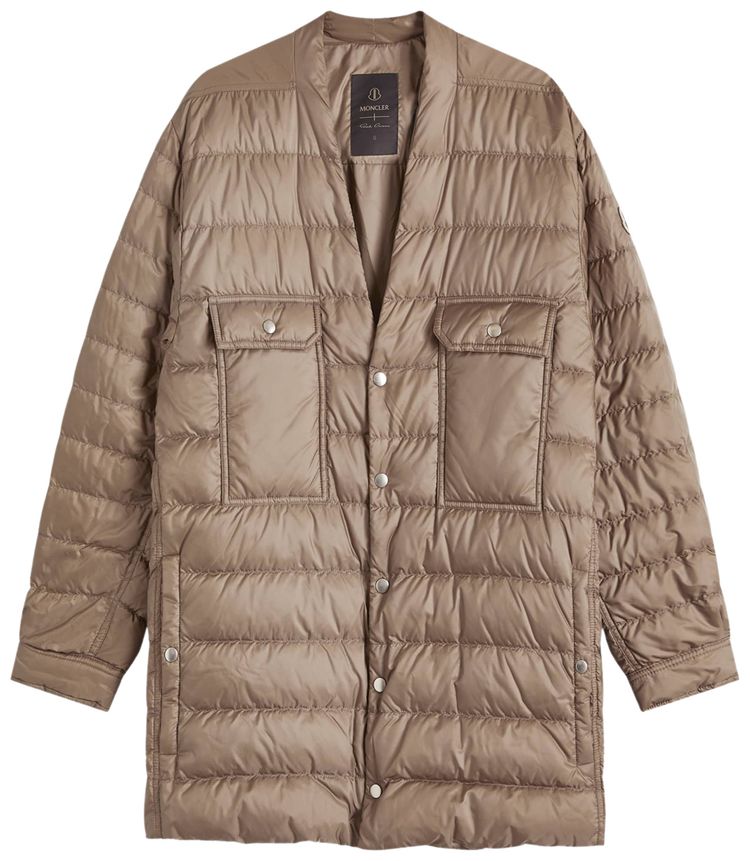 Moncler x Rick Owens Woven Outershirt Dust