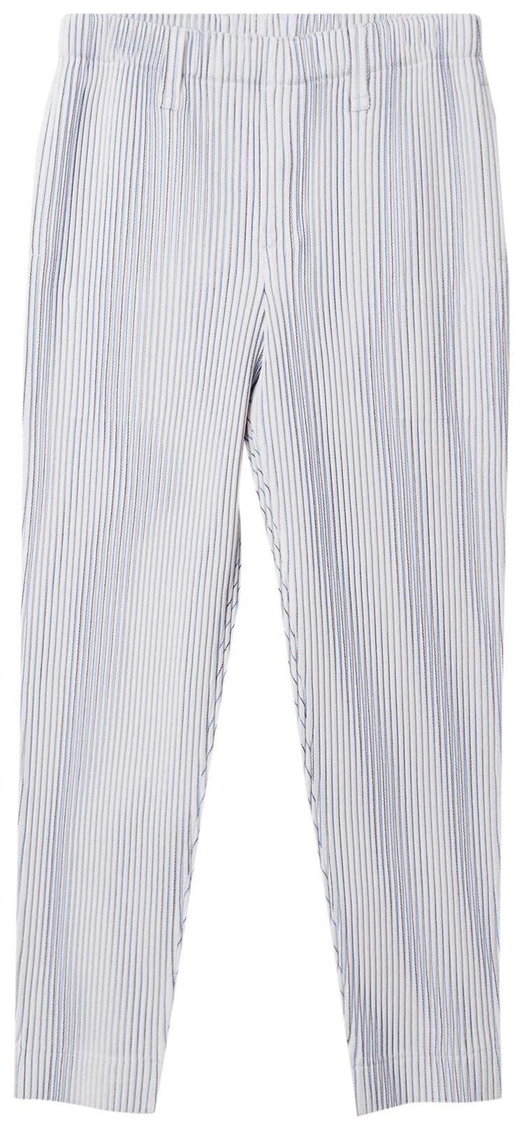 Homme Plisse Issey Miyake Tweed Pleated Pants Grey