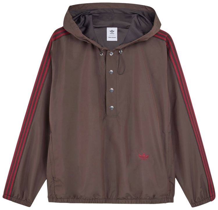 adidas x Wales Bonner Nylon Anorak Night Brown
