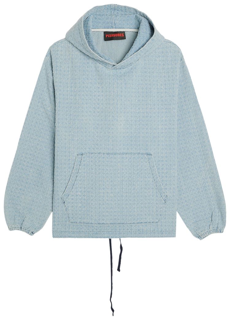 Pleasures Expand Poncho Hoodie Blue