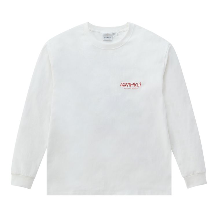 Gramicci OG Gadget Pants Graphic Long Sleeve Tee White
