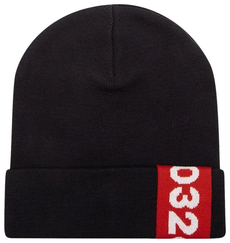 032C Tape Beanie Black