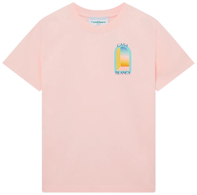 Casablanca LArc Colore T Shirt Pink
