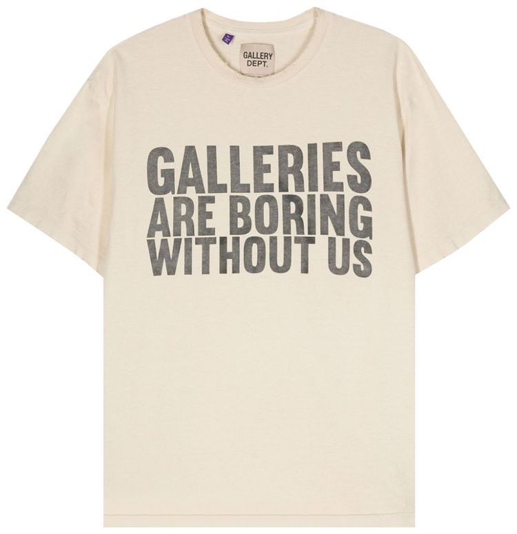 Gallery Dept Boring Tee Antique White