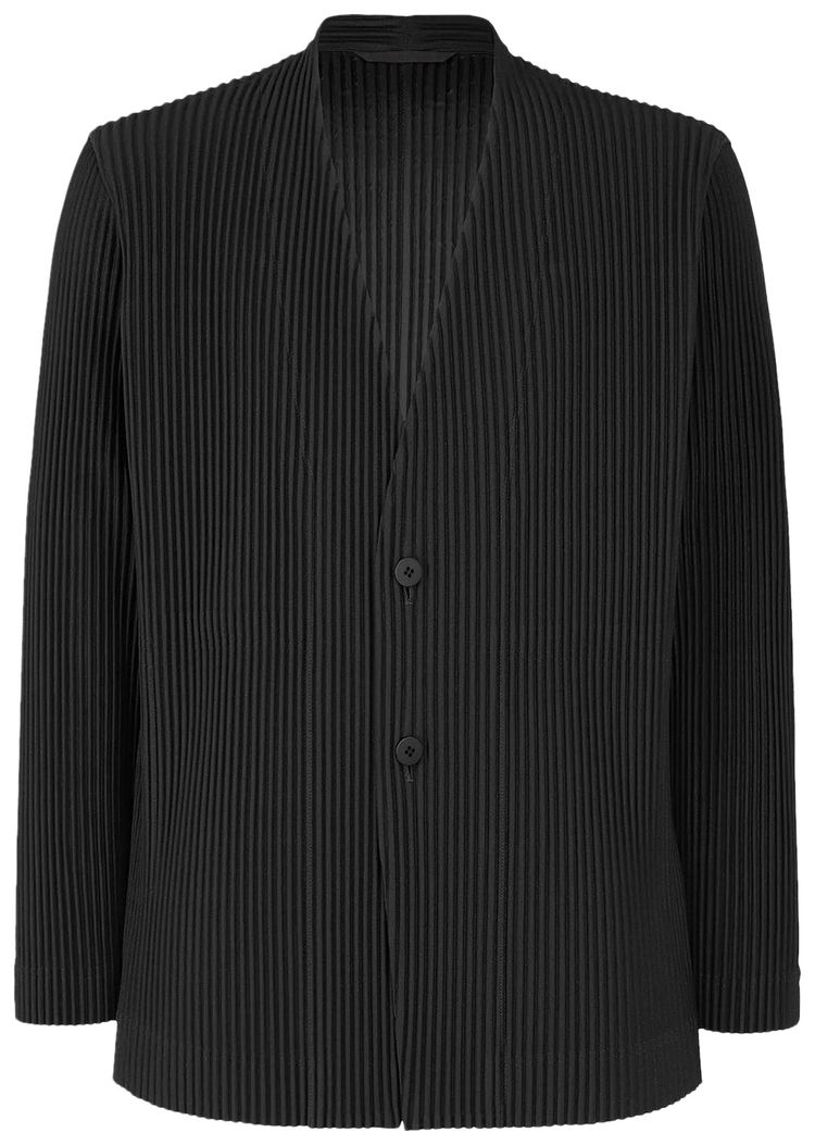 Homme Plisse Issey Miyake Tailored Pleats Jacket Black