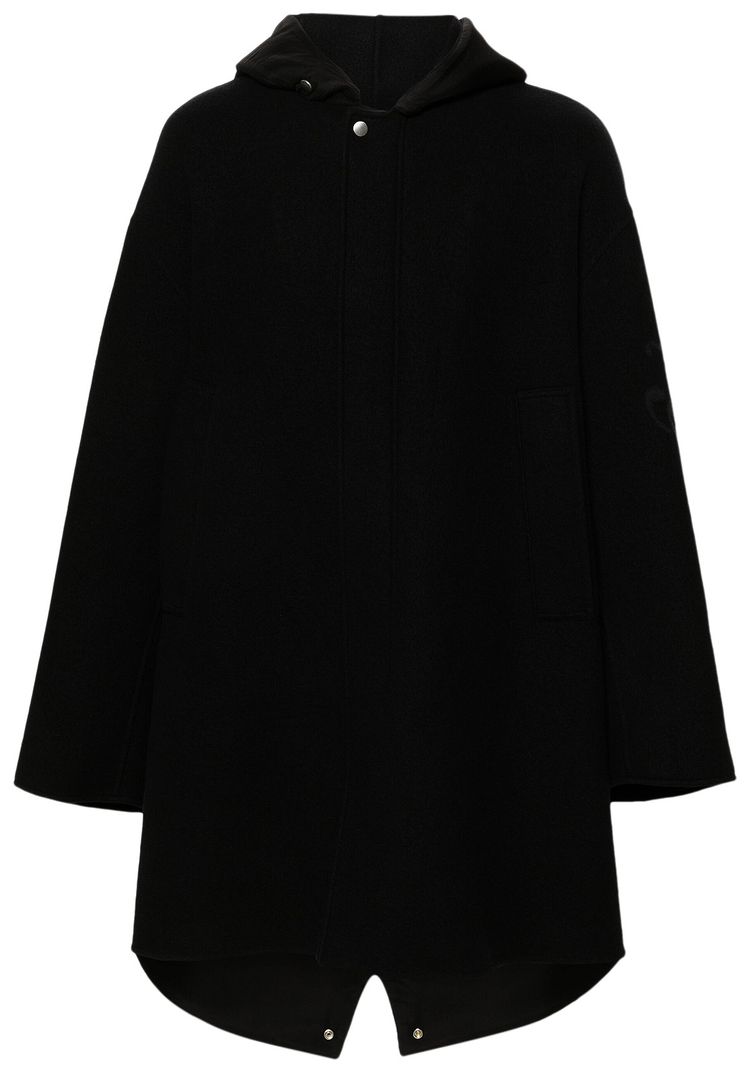 Jil Sander Hooded Parka Black