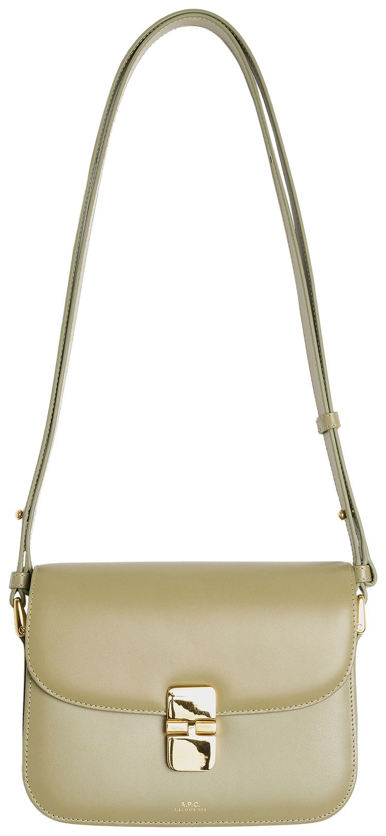 APC Grace Small Bag Green Taupe