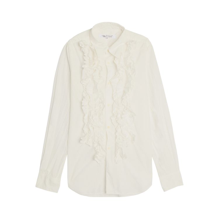 Comme des Garcons Garment Treated Shirt White