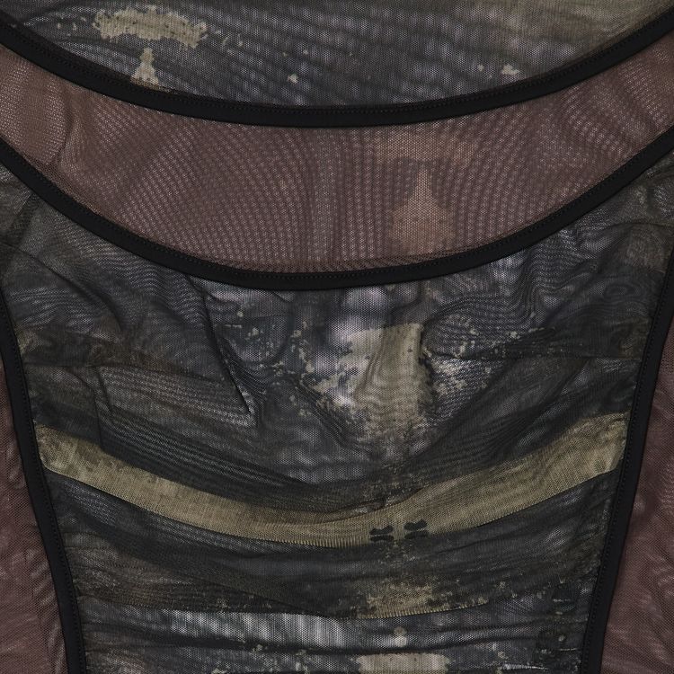 Feng Chen Wang Deconstruction Grenadine Top Brown
