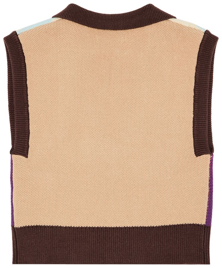 Honor The Gift Collared Sweater Vest Brown