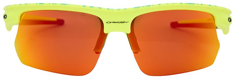 Oakley Bisphaera Prizm Baseball Sunglasses Tennis Ball YellowPrizm Ruby