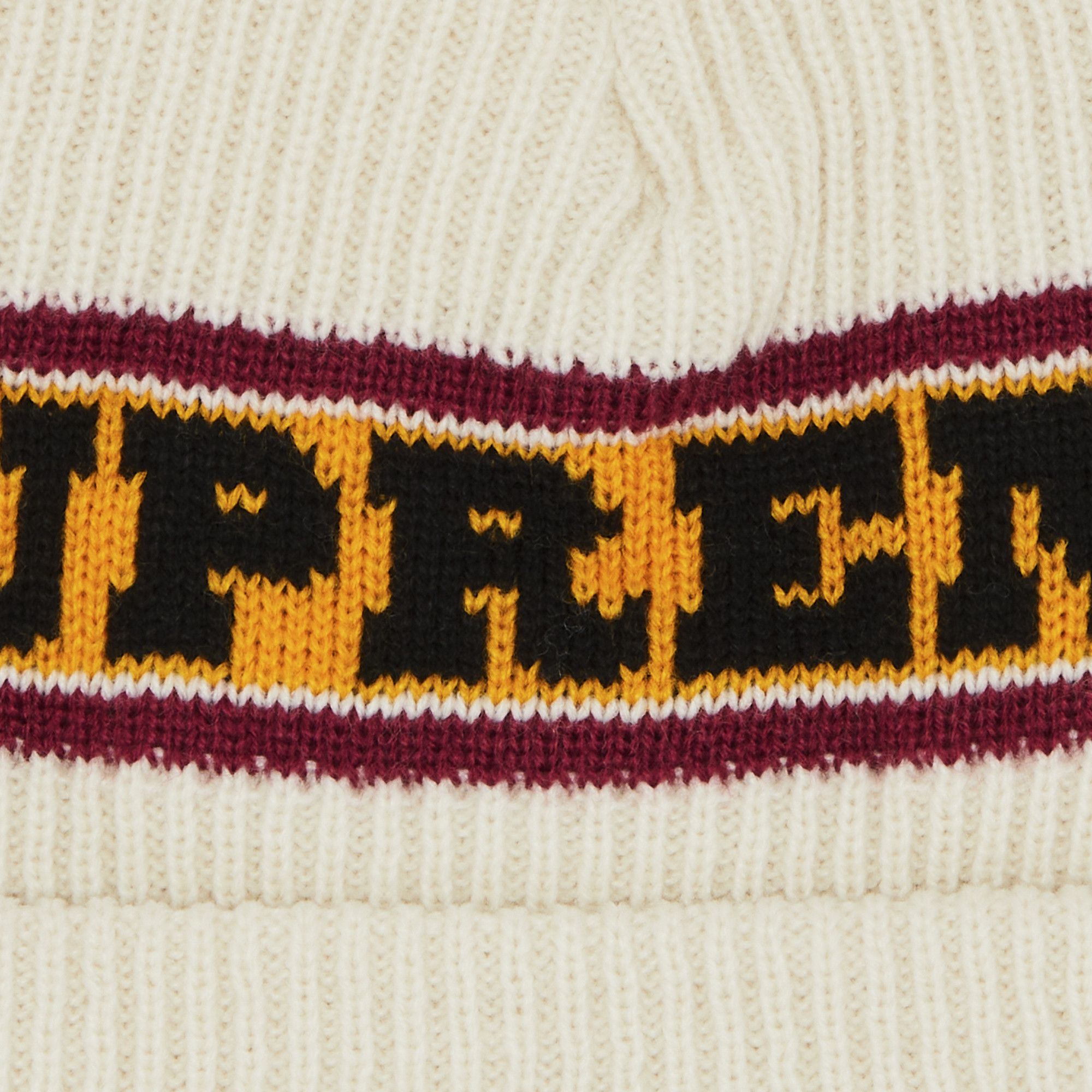Supreme Big Stripe Beanie 'Natural'