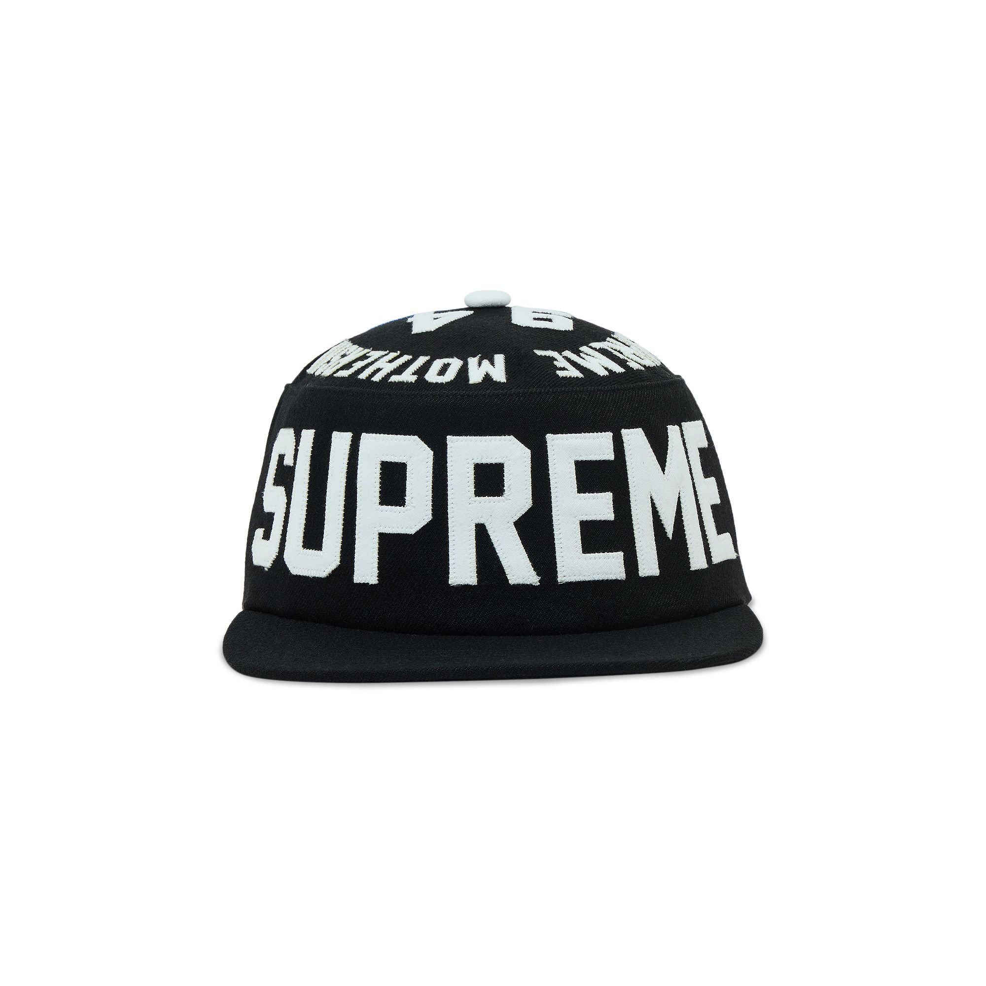 Buy Supreme Alpha Omega Pillbox Hat 'Black' - FW24H74 BLACK