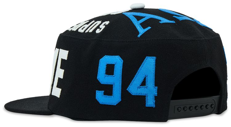 Supreme Alpha Omega Pillbox Hat Black