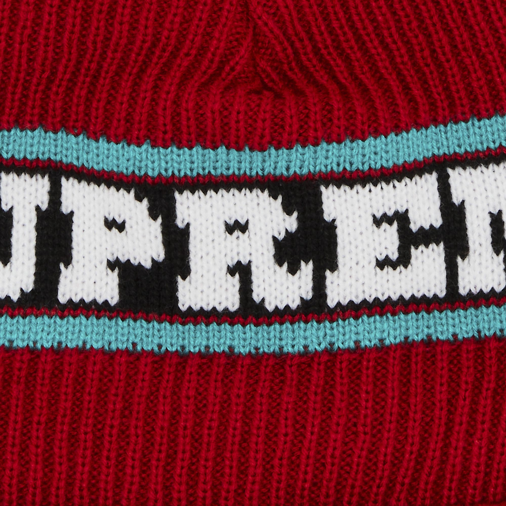Buy Supreme Big Stripe Beanie Red FW24BN40 RED GOAT IT