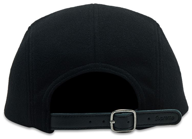 Supreme Wool Camp Cap Black