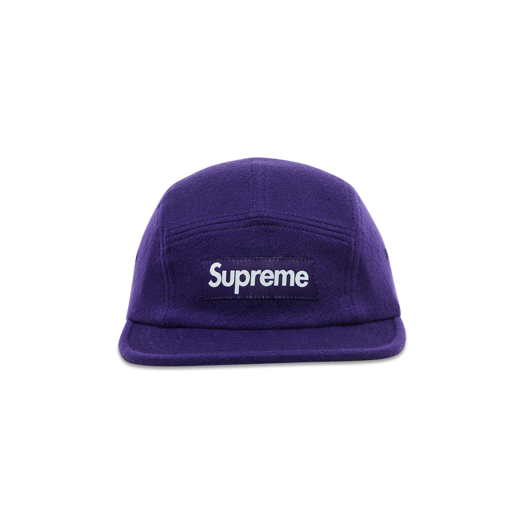 山*ん様 supreme 24aw Wool Camp Cap purple Supreme Wool Camp Cap (FW24) Purple - FW24 - US