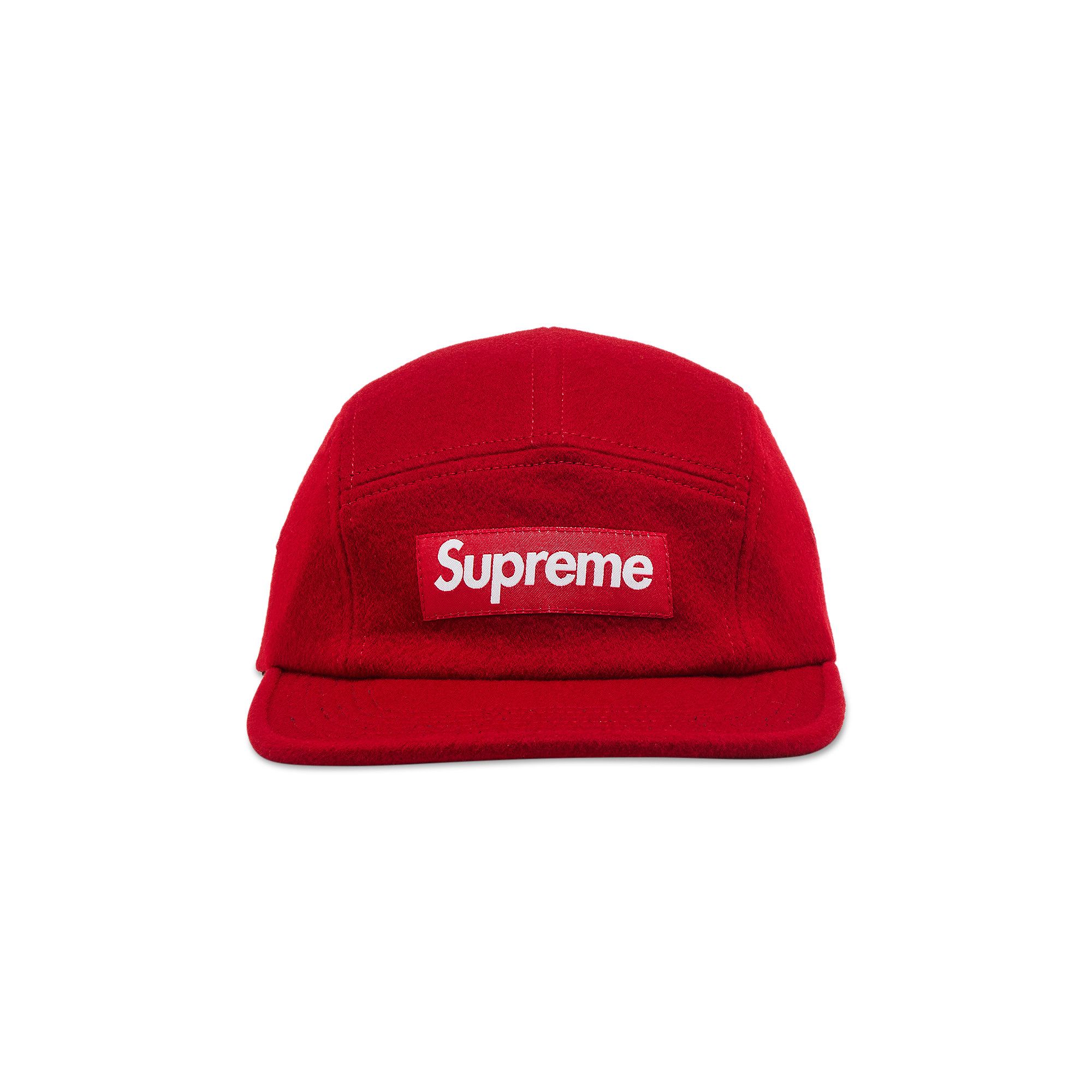 Buy Supreme Wool Camp Cap Red FW24H101 RED GOAT NL