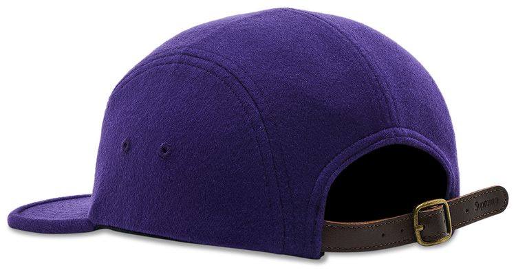 Supreme Wool Camp Cap Purple