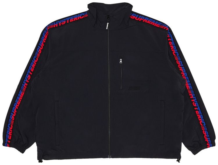 Supreme x HYSTERIC GLAMOUR Track Jacket Black