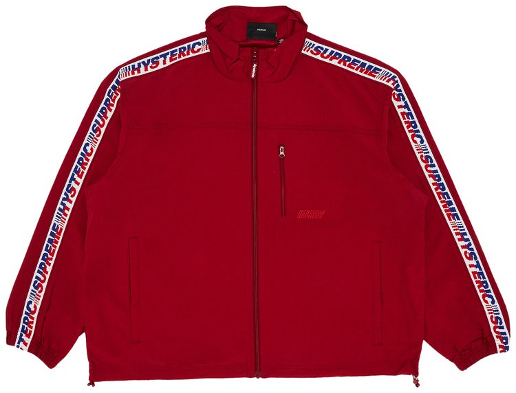 Supreme x HYSTERIC GLAMOUR Track Jacket Red