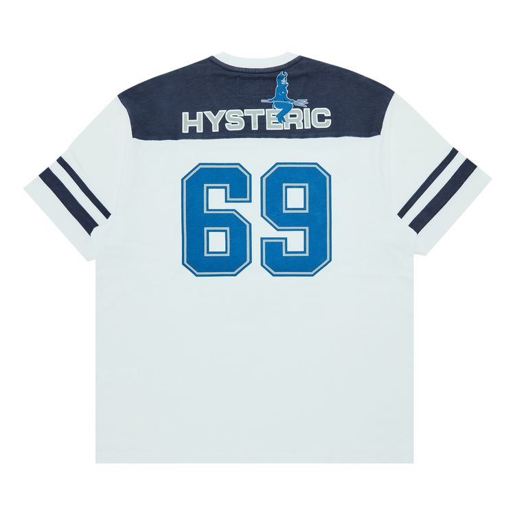 Supreme x HYSTERIC GLAMOUR 69 Football Top White