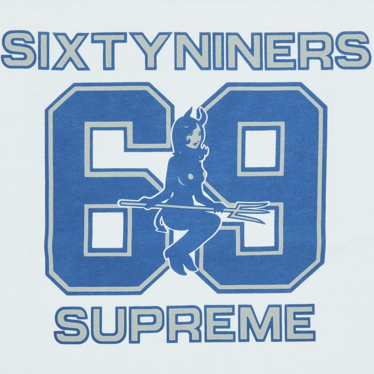 Supreme x HYSTERIC GLAMOUR 69 Football Top White