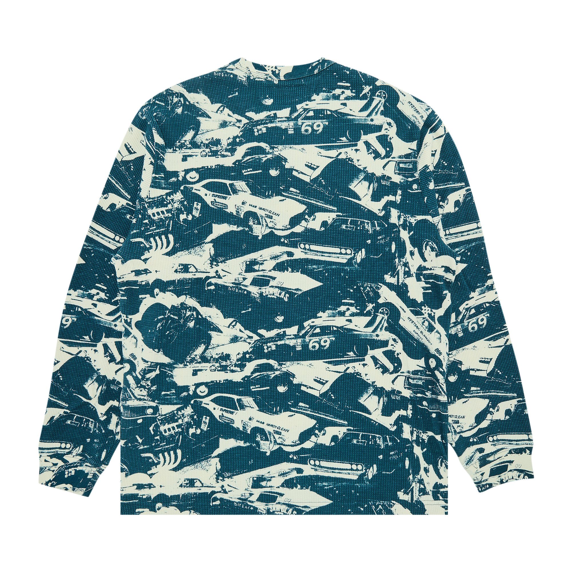 Buy Supreme x HYSTERIC GLAMOUR Cars Thermal 'Teal