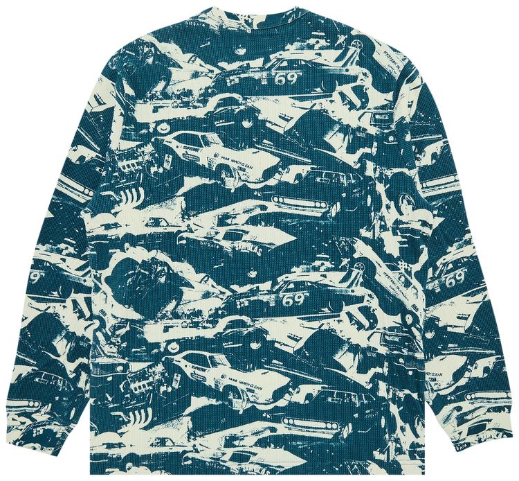 Supreme x HYSTERIC GLAMOUR Cars Thermal Teal