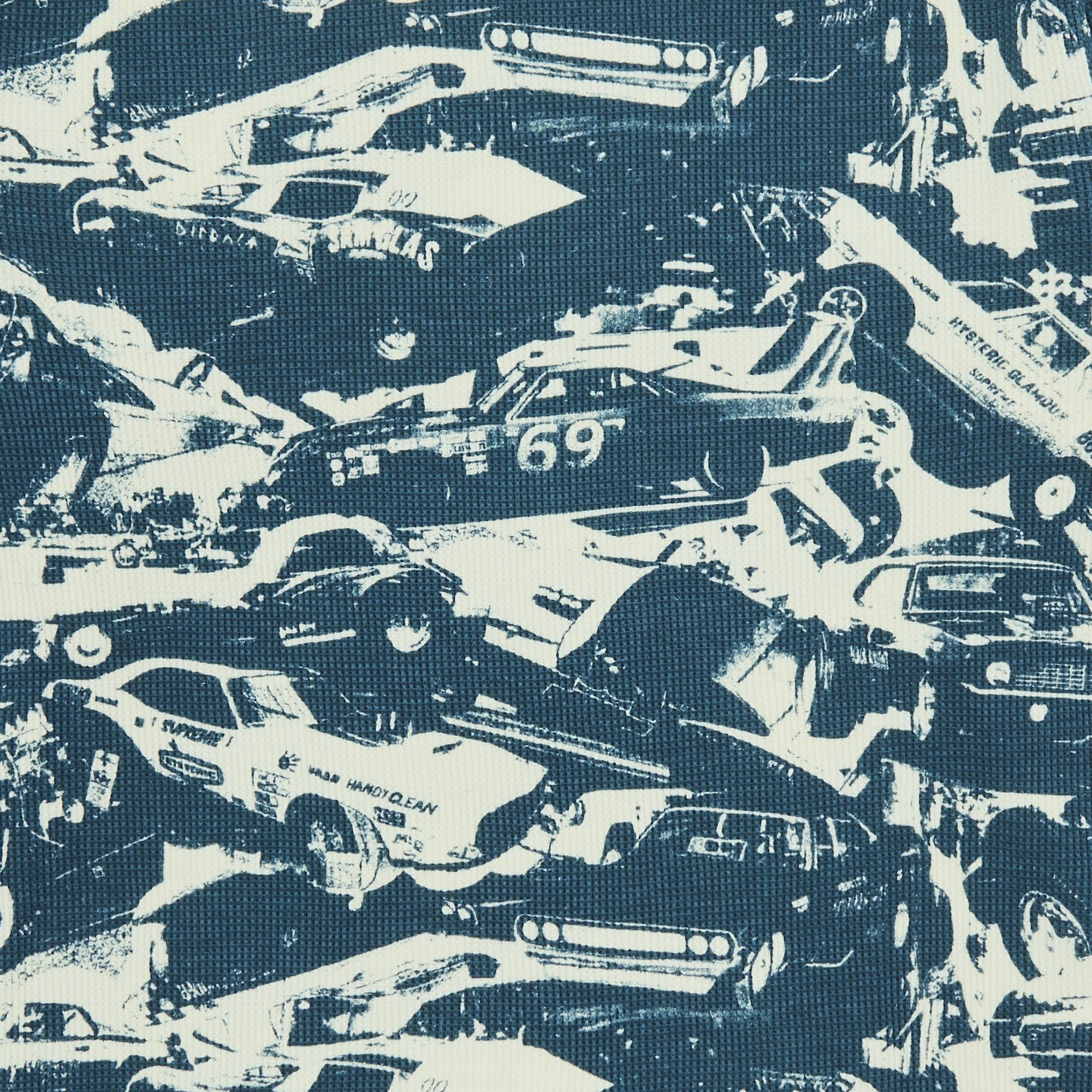 Size xl Supreme x HYSTERIC GLAMOUR Cars Thermal 'Teal'
