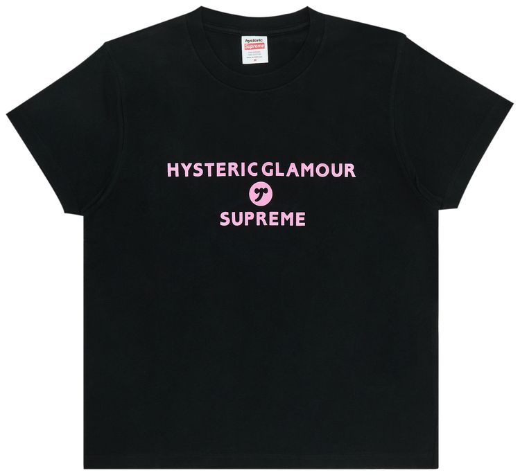 Supreme x HYSTERIC GLAMOUR Baby Tee Black