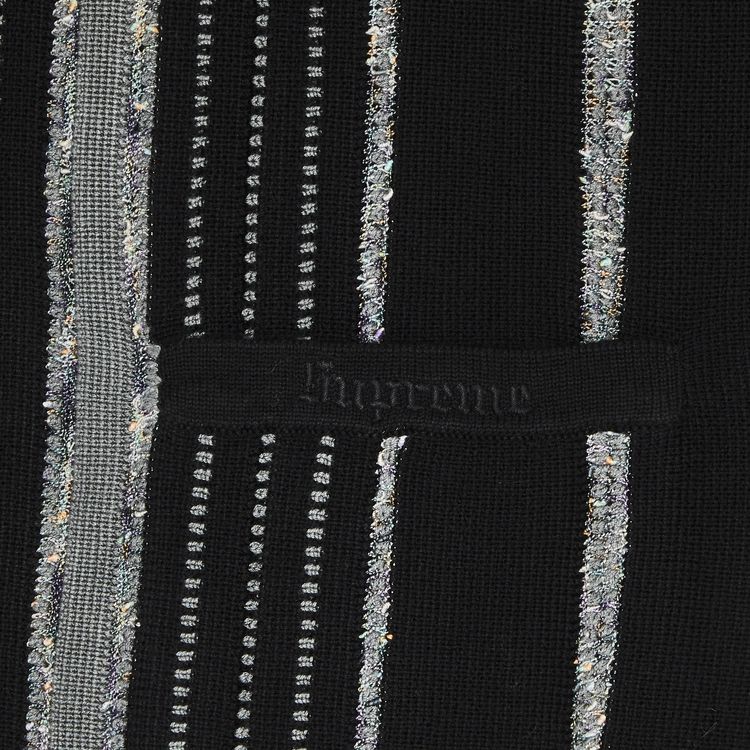 Buy Supreme Speckle Stripe Zip Up Cardigan 
