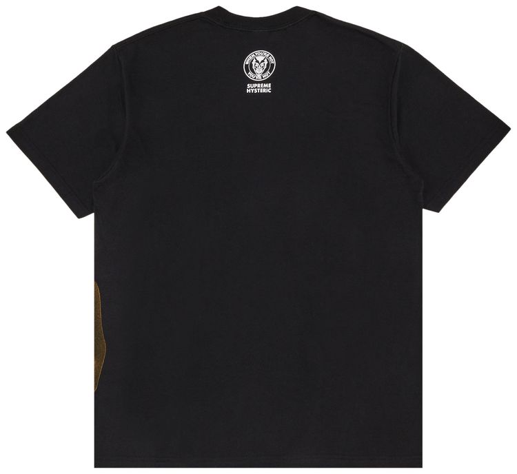 Supreme x HYSTERIC GLAMOUR Fuck Tee Black