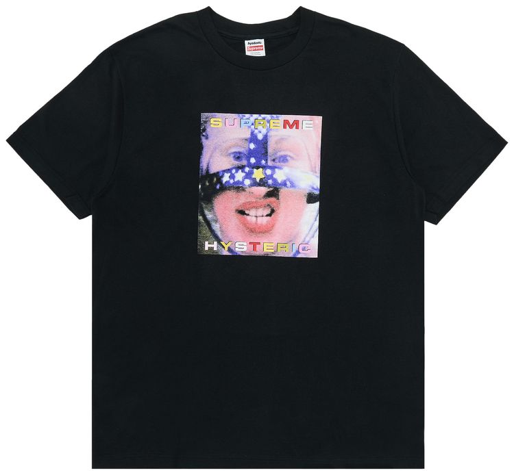 Supreme x HYSTERIC GLAMOUR Headcase Tee Black