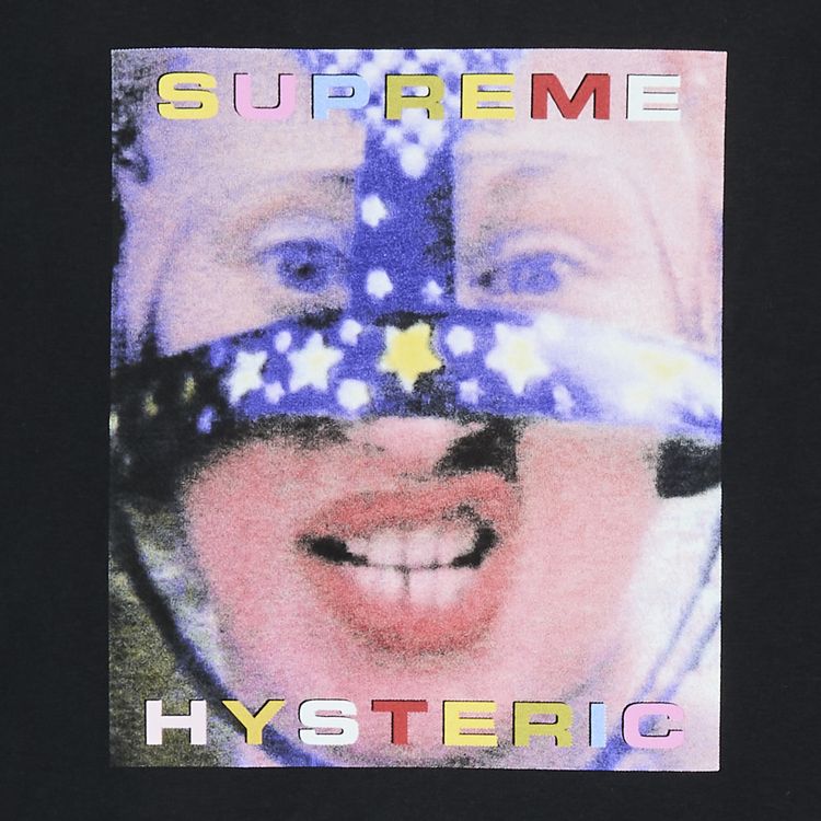 Supreme x HYSTERIC GLAMOUR Headcase Tee Black