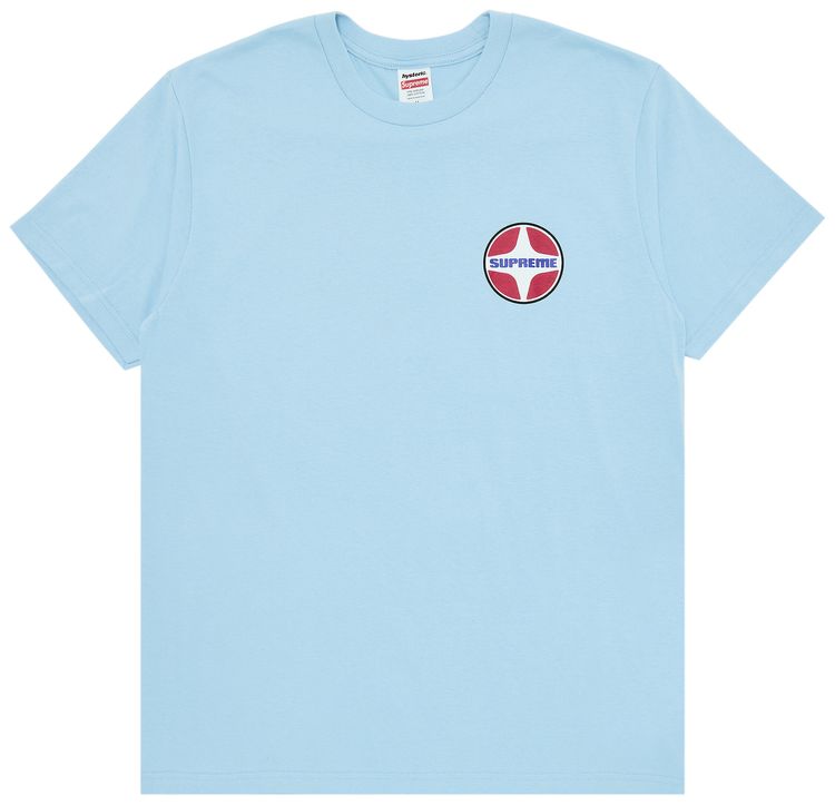 Supreme x HYSTERIC GLAMOUR Pin Up Tee Powder Blue