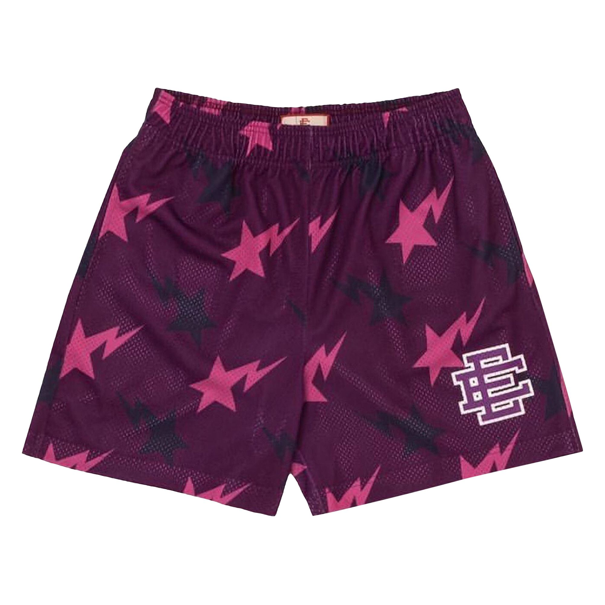 Buy Eric Emanuel x BAPE Miami Basic Short 'Purple/Pink Buy Eric Emanuel x BAPE Miami Basic Short 'Purple/Pink