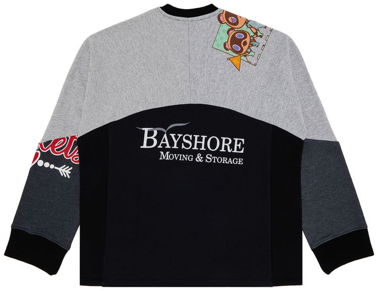 Marine Serre Upcycled Graphic Sweatshirt Magnet