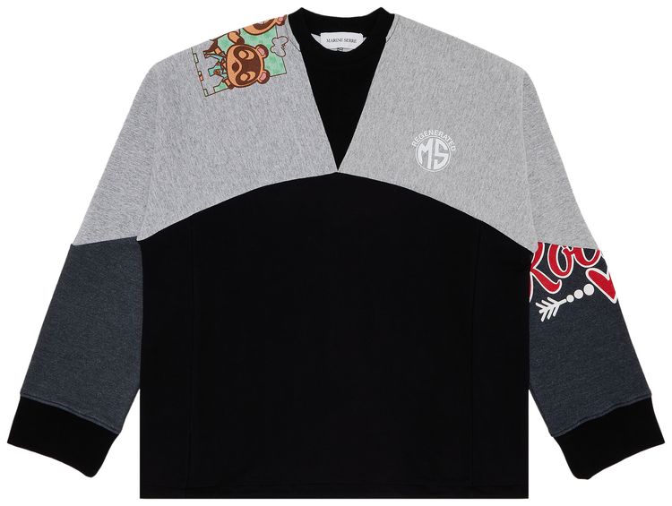 Marine Serre Upcycled Graphic Sweatshirt Magnet