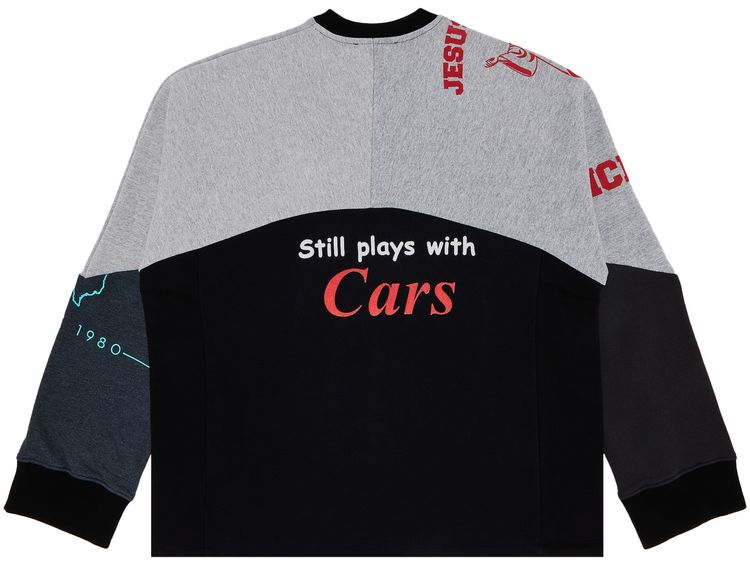 Marine Serre Upcycled Graphic Sweatshirt Magnet