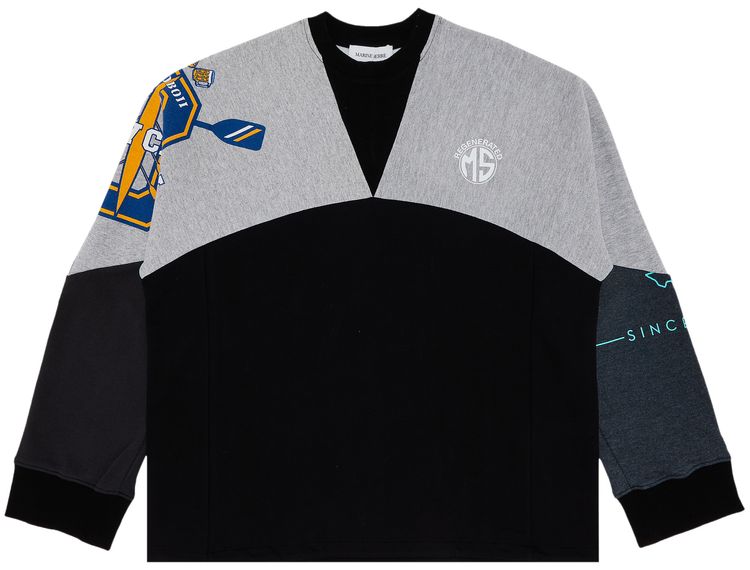 Marine Serre Upcycled Graphic Sweatshirt Magnet