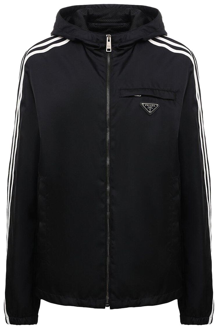 Prada x adidas Re Nylon Hooded Track Jacket Black