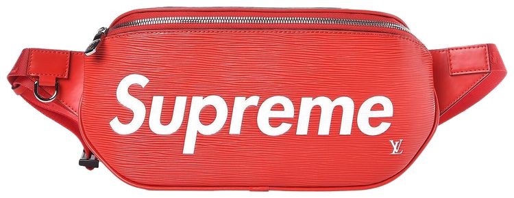 Louis Vuitton x Supreme Bumbag Red