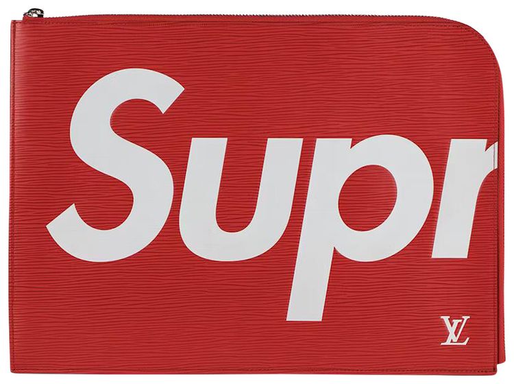 Louis Vuitton x Supreme Pochette Jour Red